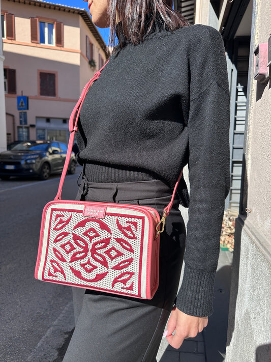 My Best Bag Atena Lisbon Shoulder Bag red