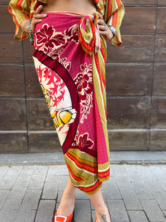 Tensione in gonna foulard lunga TIGER