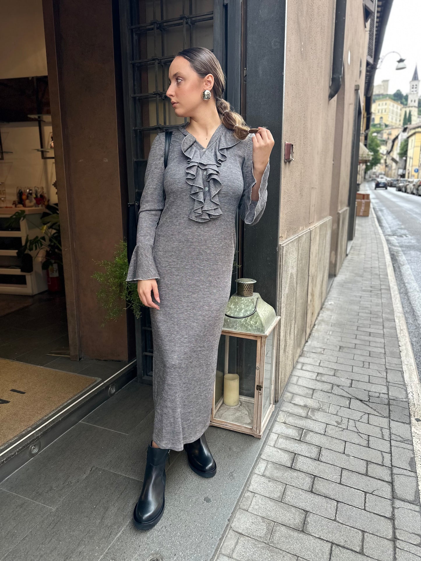 Abito CLARISSA grigio