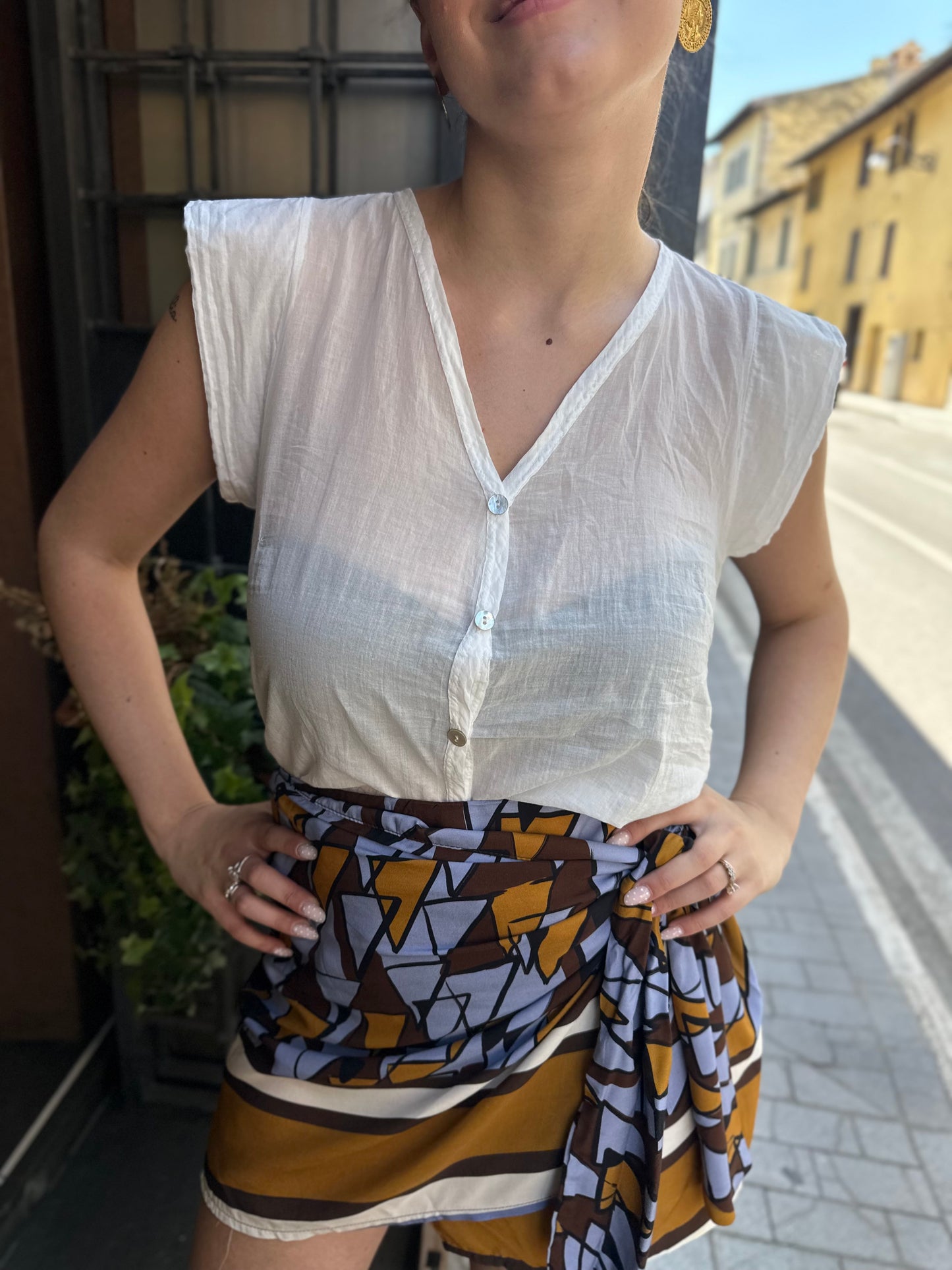 Tensione in Camicia voile (disp. in più varianti colori)