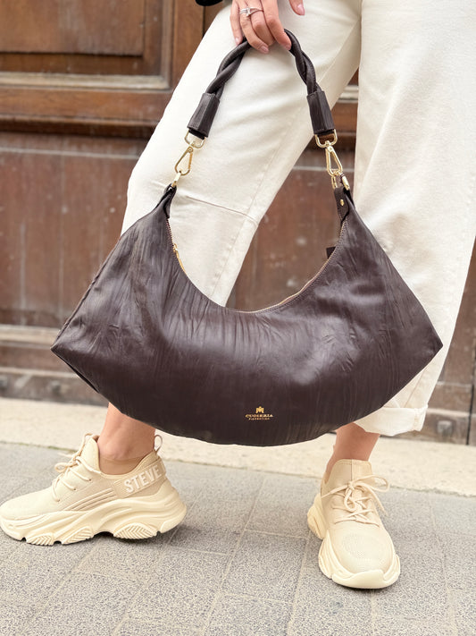 Cuoieria Fiorentina Sienna HOBO CIOCCOLATO