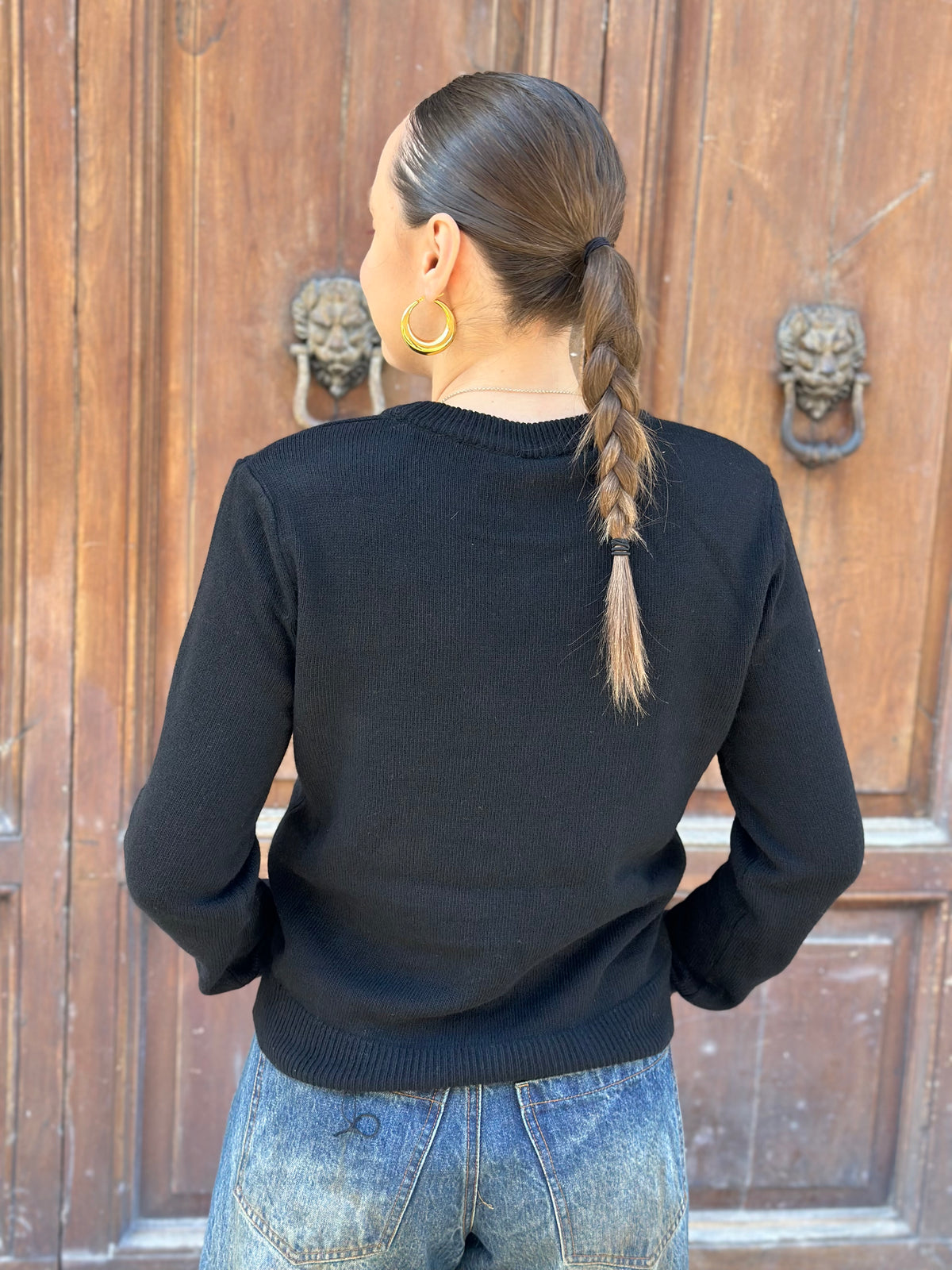 Tensione in maglia spalla imbottita  (disponibile in più colori)