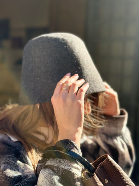 Cappello PARIS Grigio Scuro