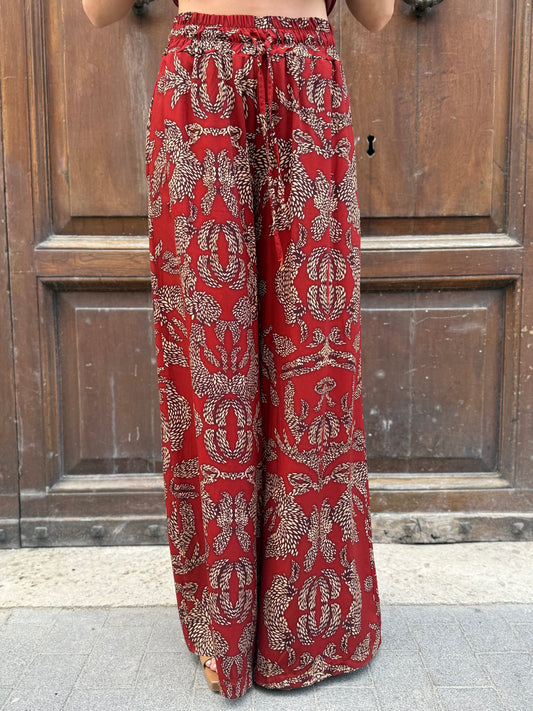 Haveone Pantalone Fantasia in viscosa