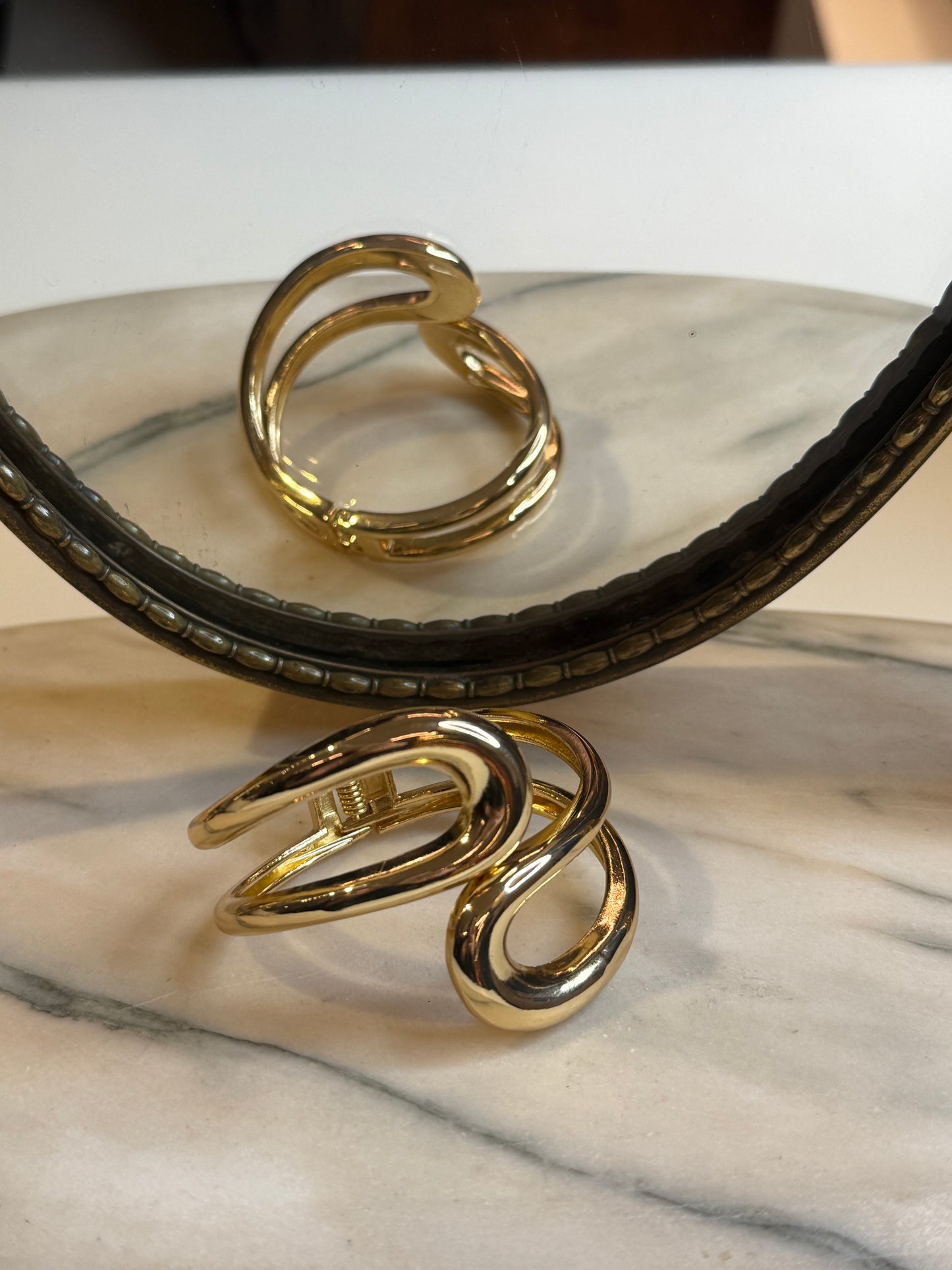 Bracciale ORO rigido design aperto