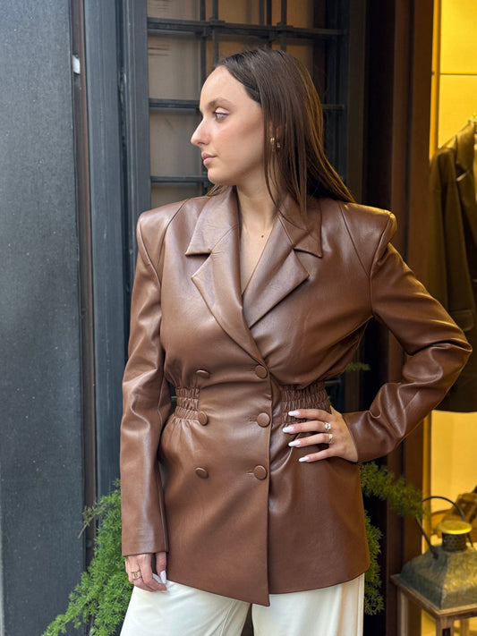 Silence limited PARIS BLAZER Brown