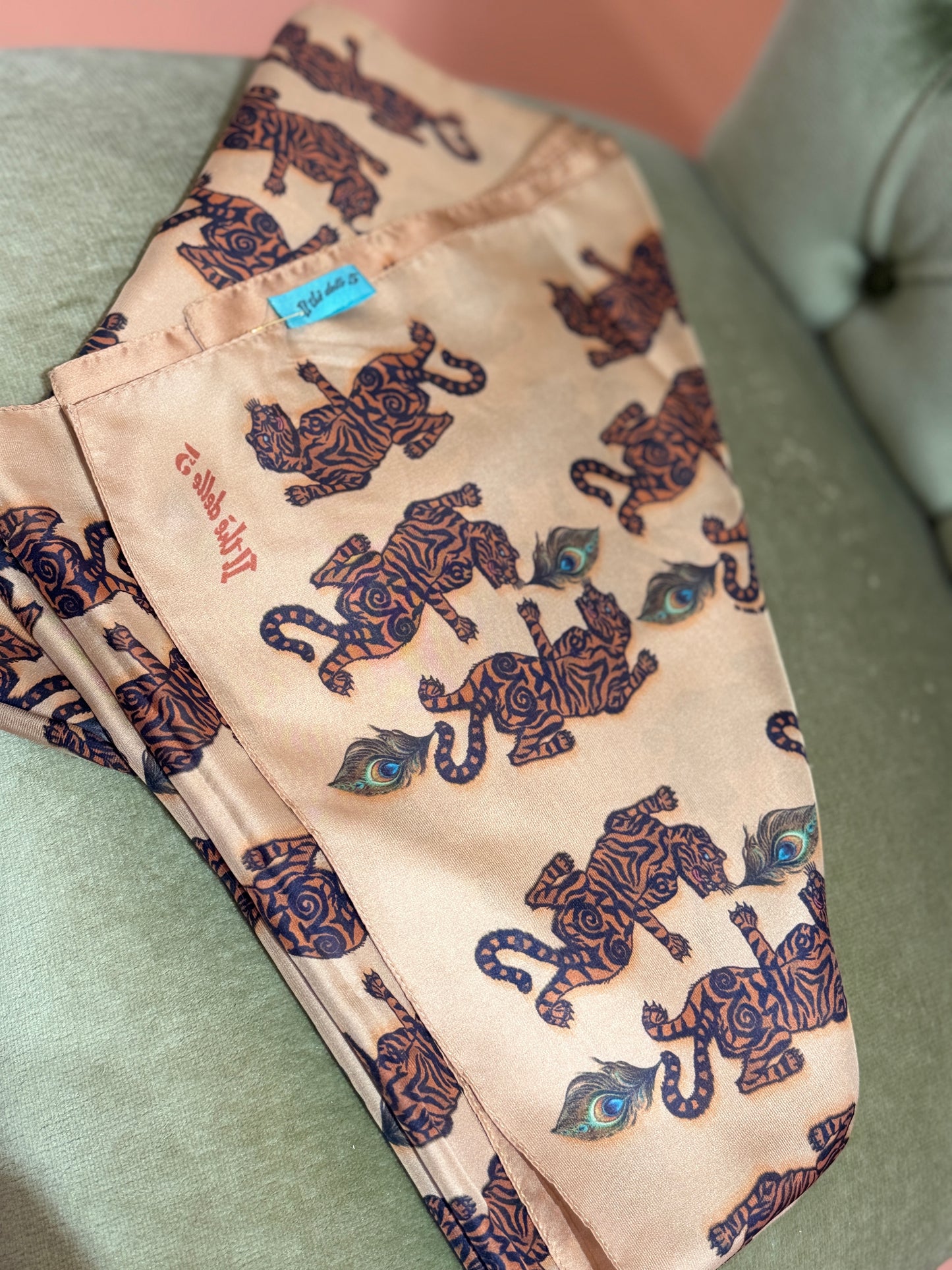 Il Thè delle 5 Foulard Shal TIGER MOU