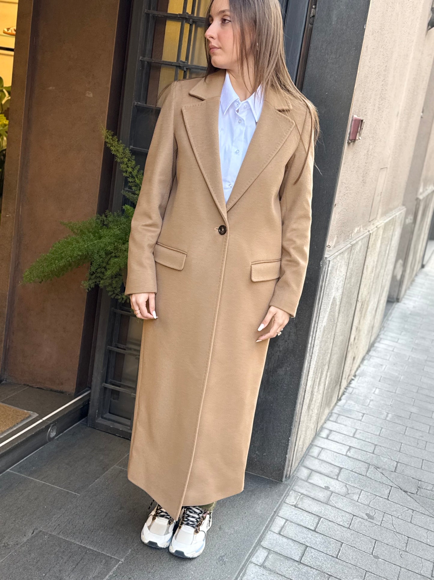 Chiarulli Cappotto EOS taupe