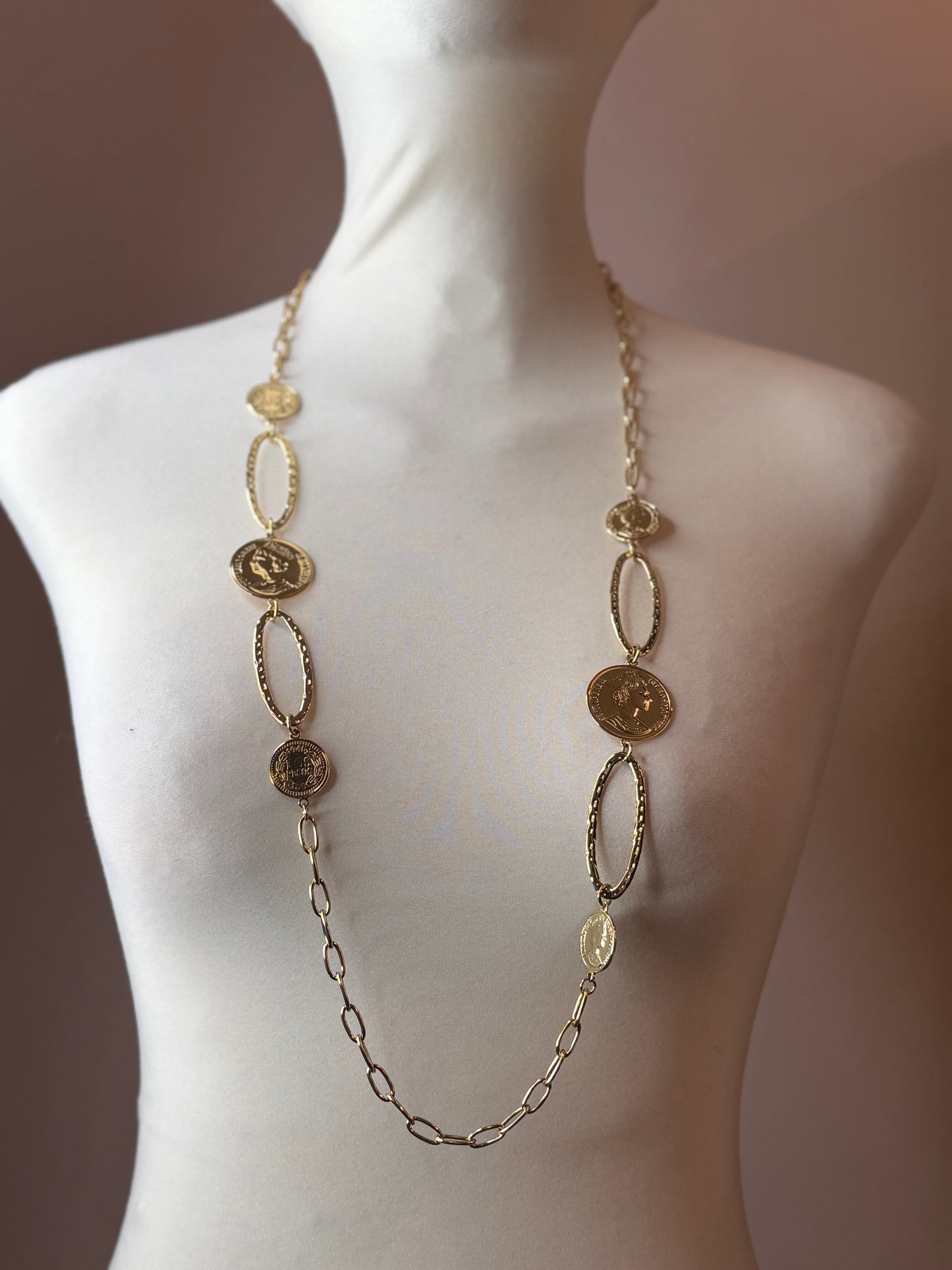 Collana ORO con monete