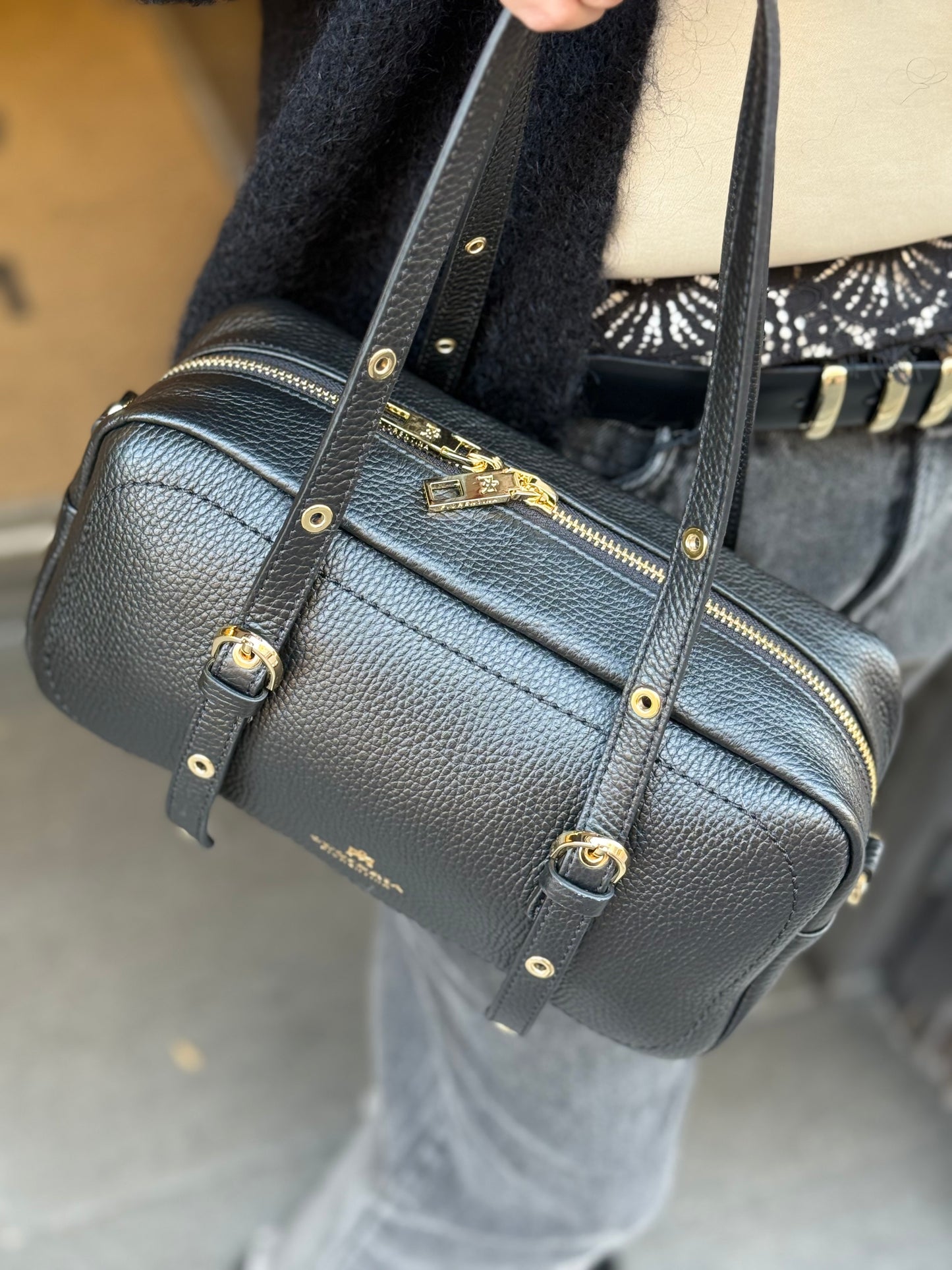 Cuoieria Fiorentina EVA SOFR DUFFLE NERO