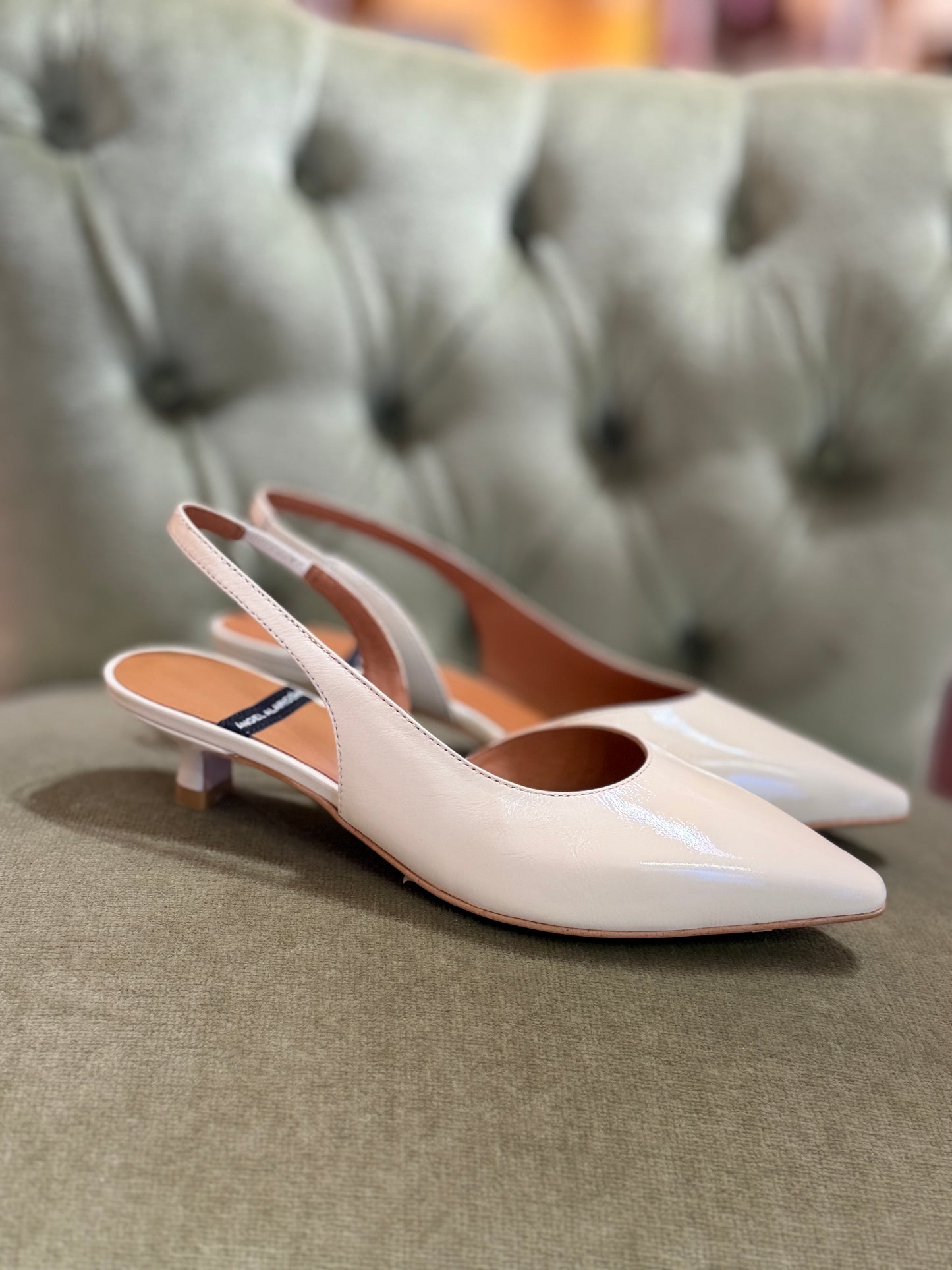 Angel Alarcon  FABIANA slingback VANIGLIA