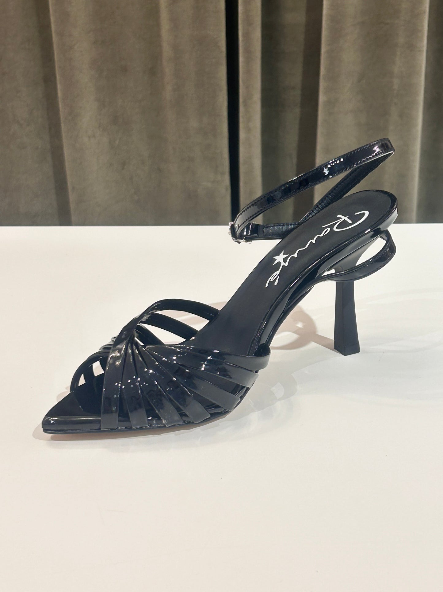 Ranyé Sandalo MEXICO in vernice nera