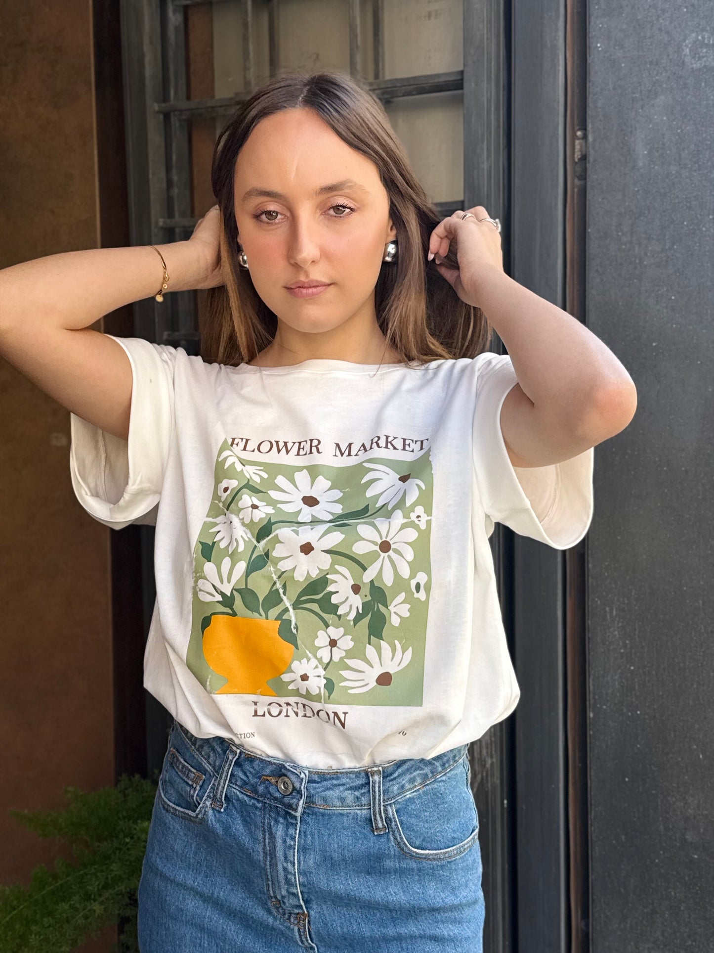 T-shirt " FLOWER MARKET"