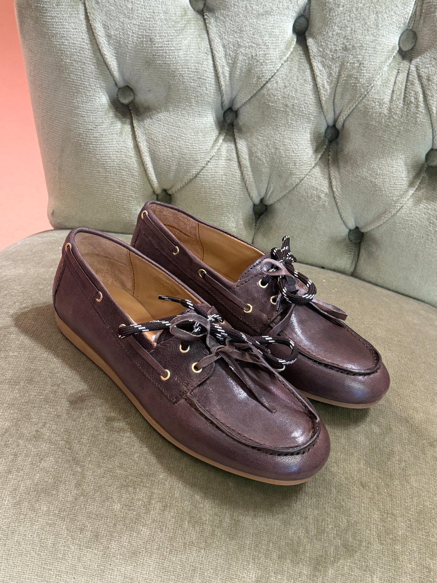 Ovyè Mocassino barca MORO