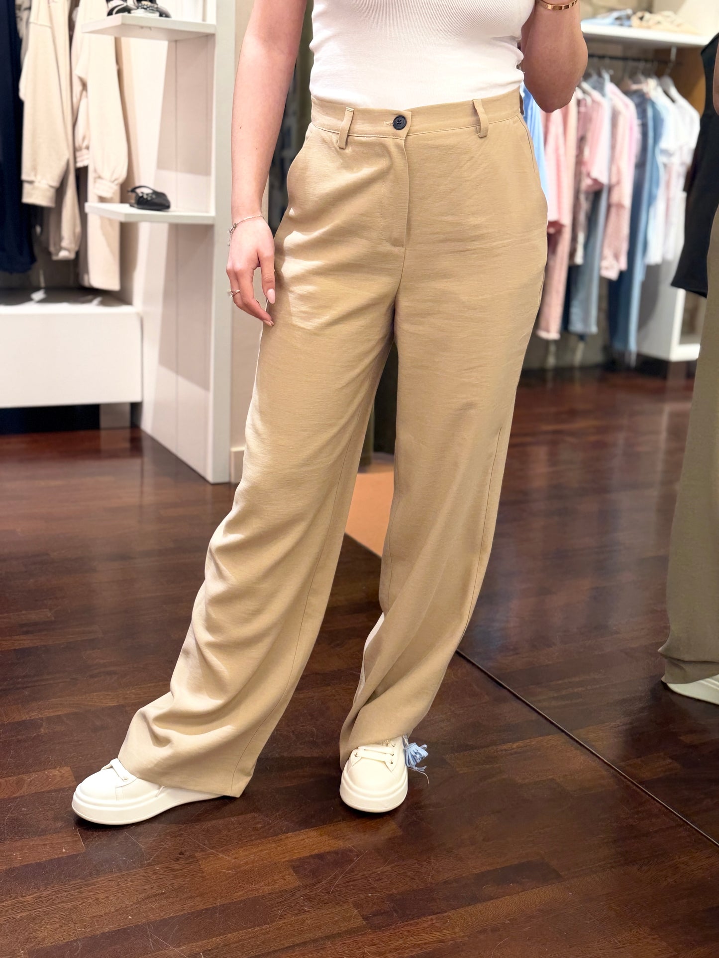 Haveone Pantalone Gamba dritta Safari