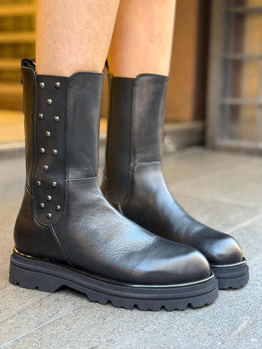 Gio+ COMBI BLACK con borchie