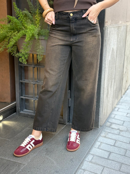 Tensione In Jeans balloon marmorizzato