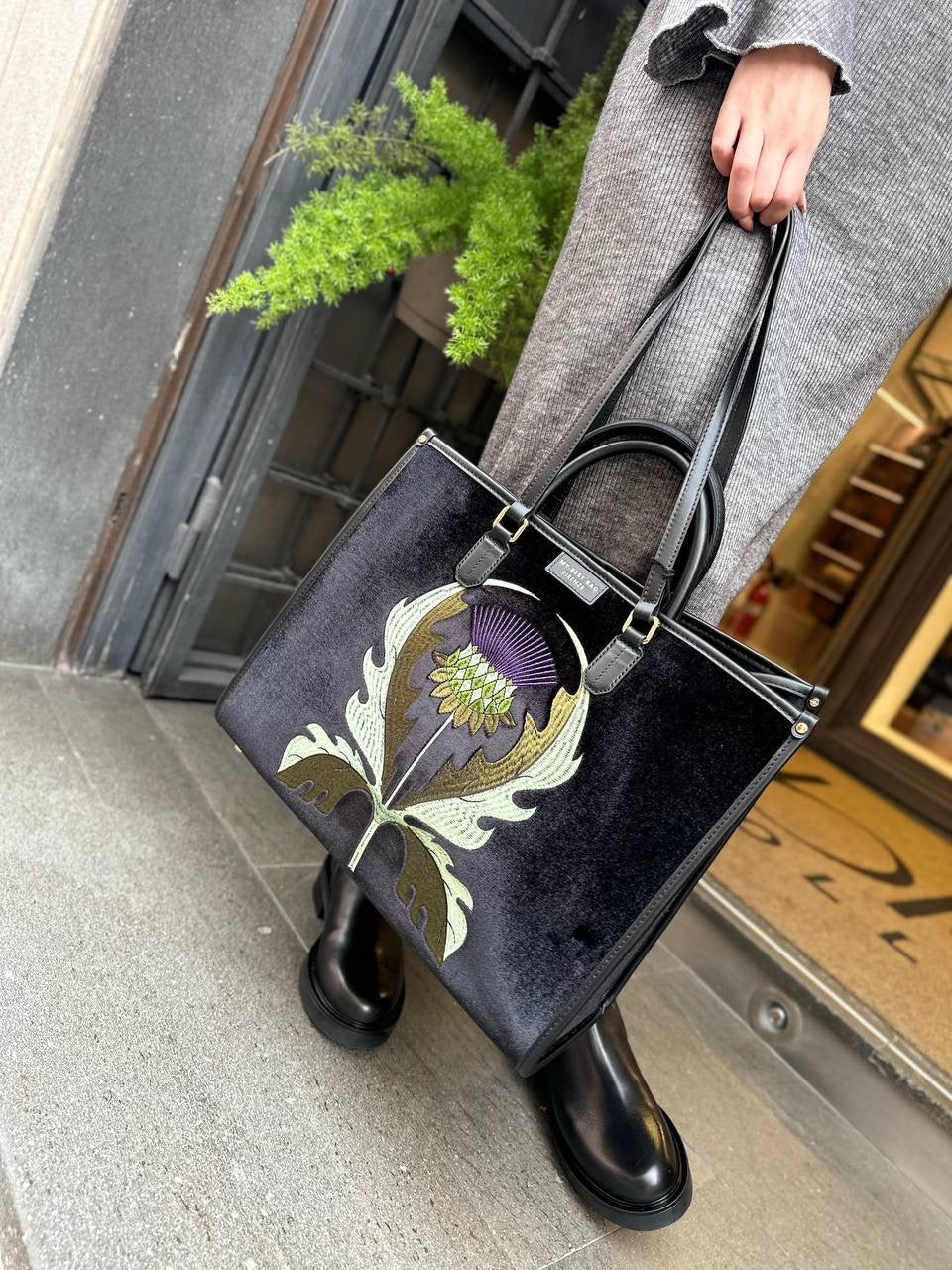 My Best Bag HERBARIUM THISTLE