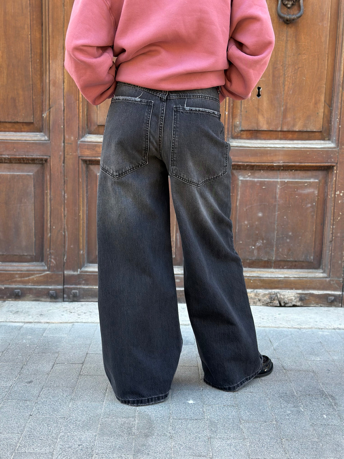 Tensione in jeans superpocket BLACK