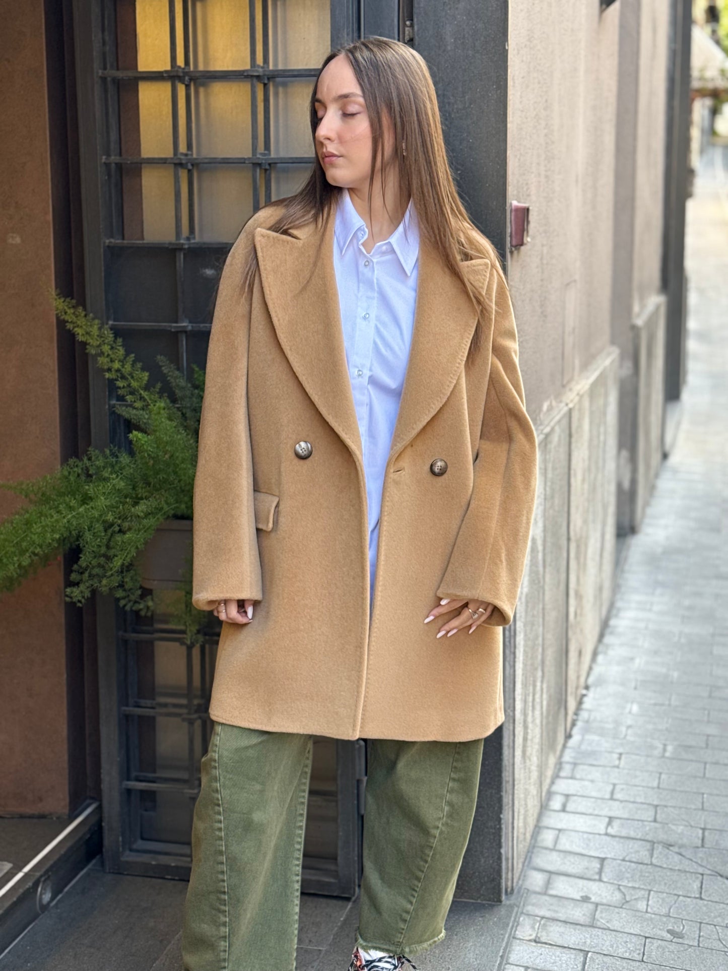 Chiarulli Cappotto SIBILLA beige