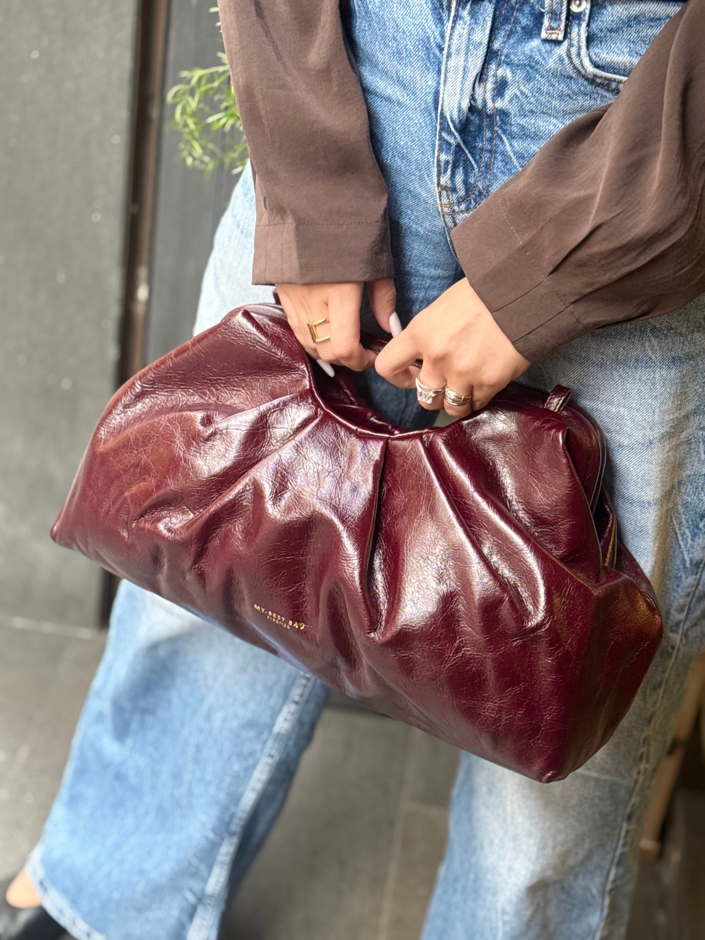 My Best Bag JANINE CLASSIQUE BORDEAUX