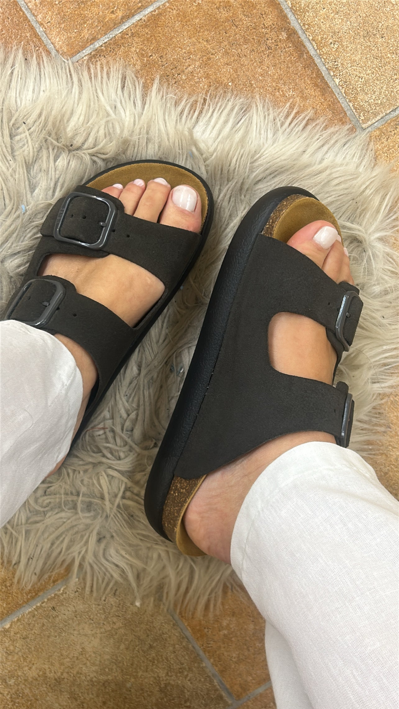 Scholl NOELLE CHUNKY GREY SUEDE