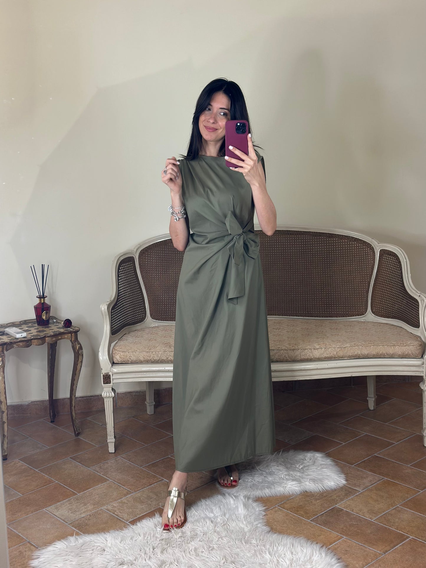 Abito fiocco laterale (disponibile in più colori)