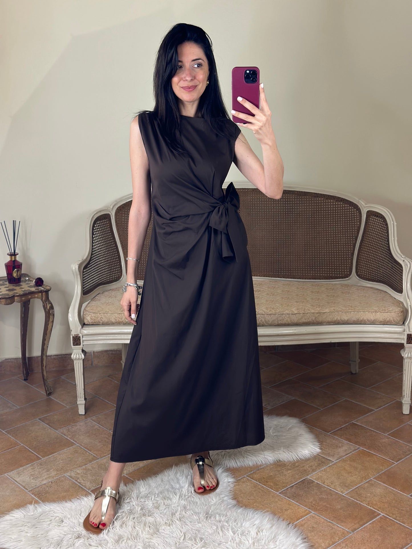Abito fiocco laterale (disponibile in più colori)