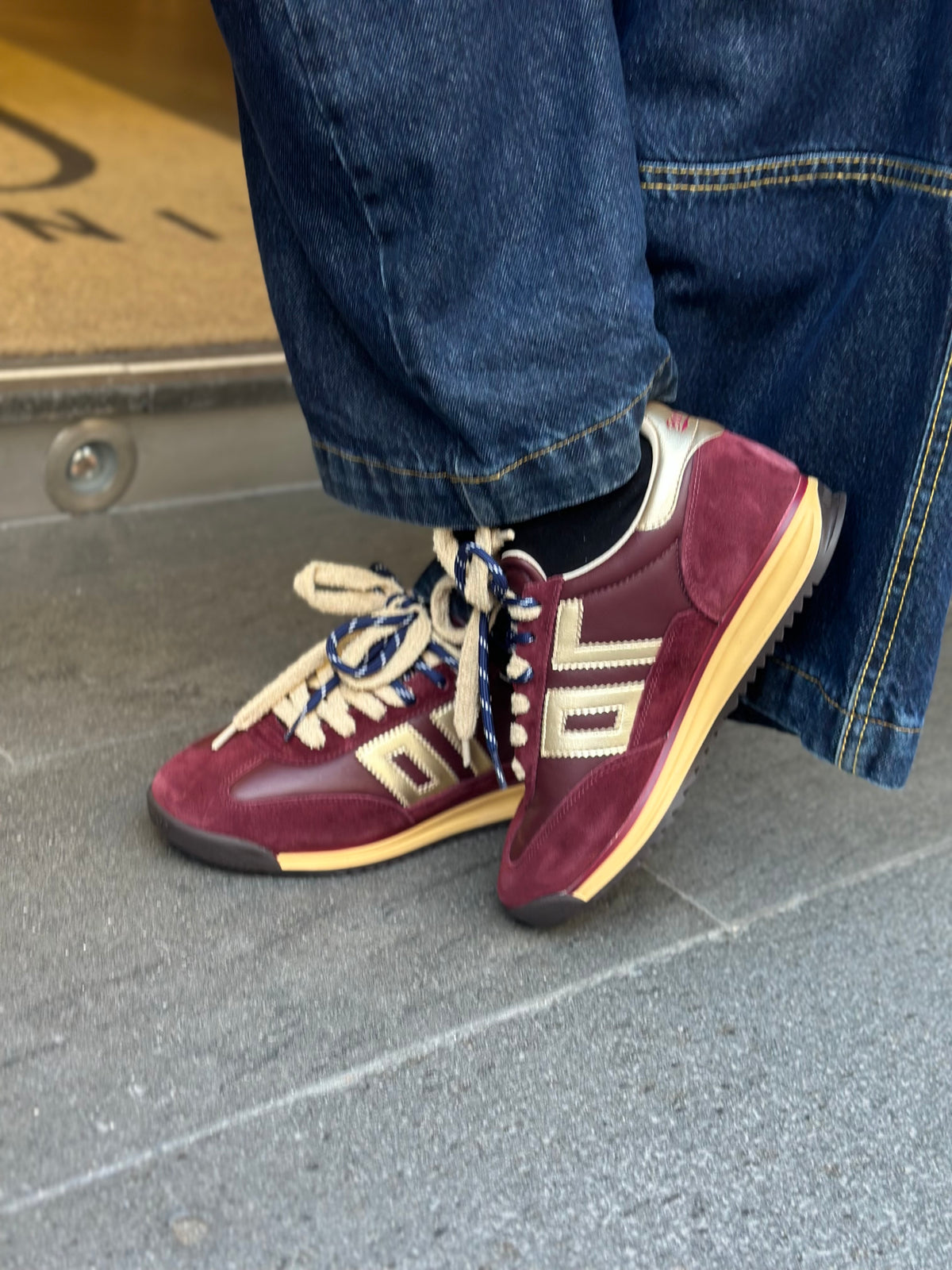 Back70 JOGGER nappa WINE
