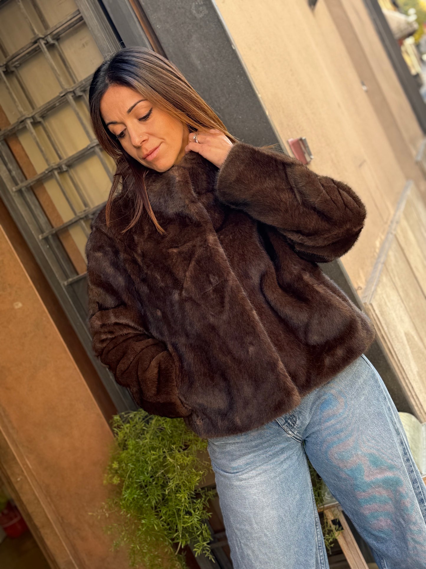 Ecopelliccia ANASTASIA Moro