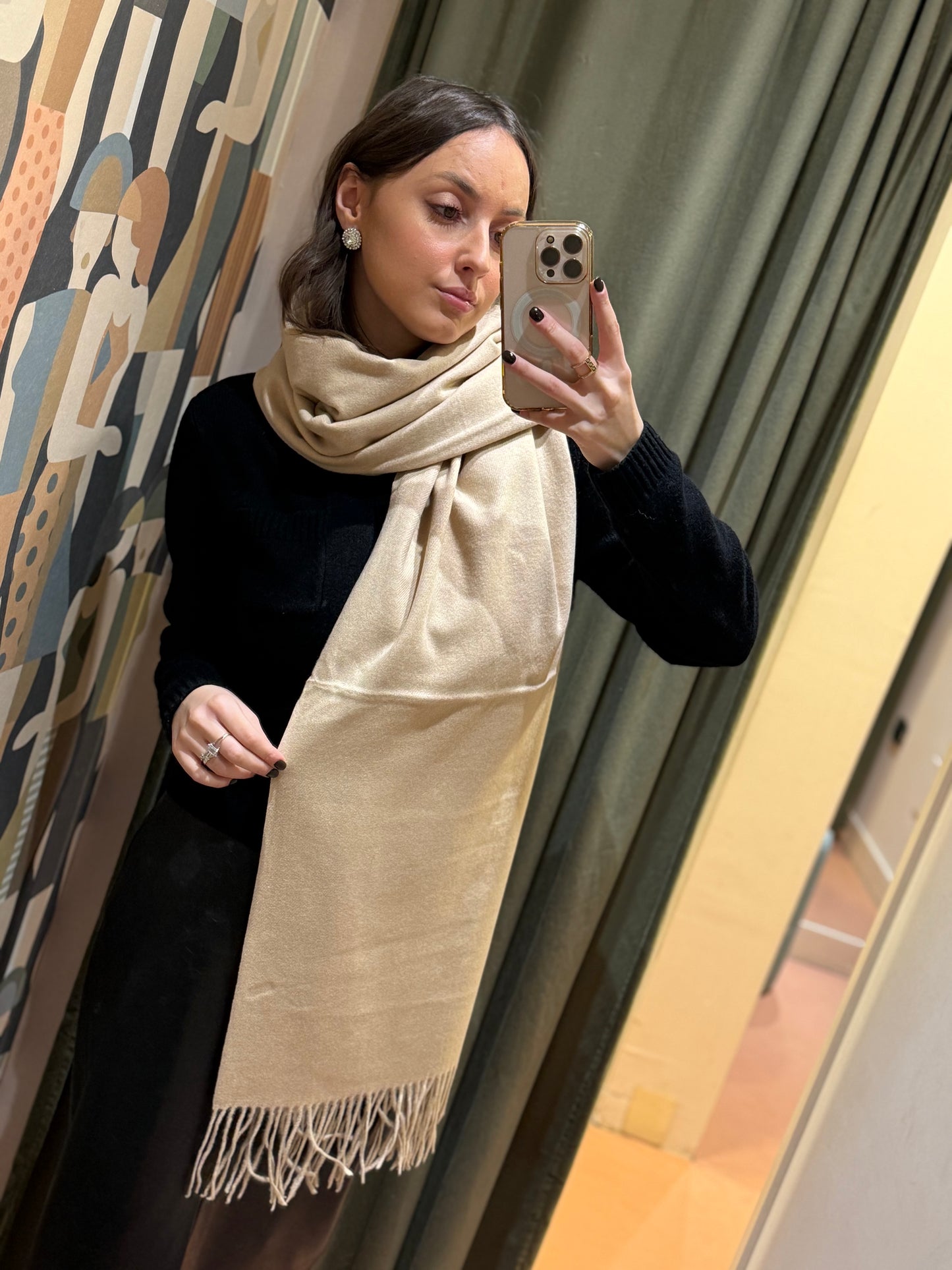 Sciarpa 100% viscosa ( disponibile in più colori)