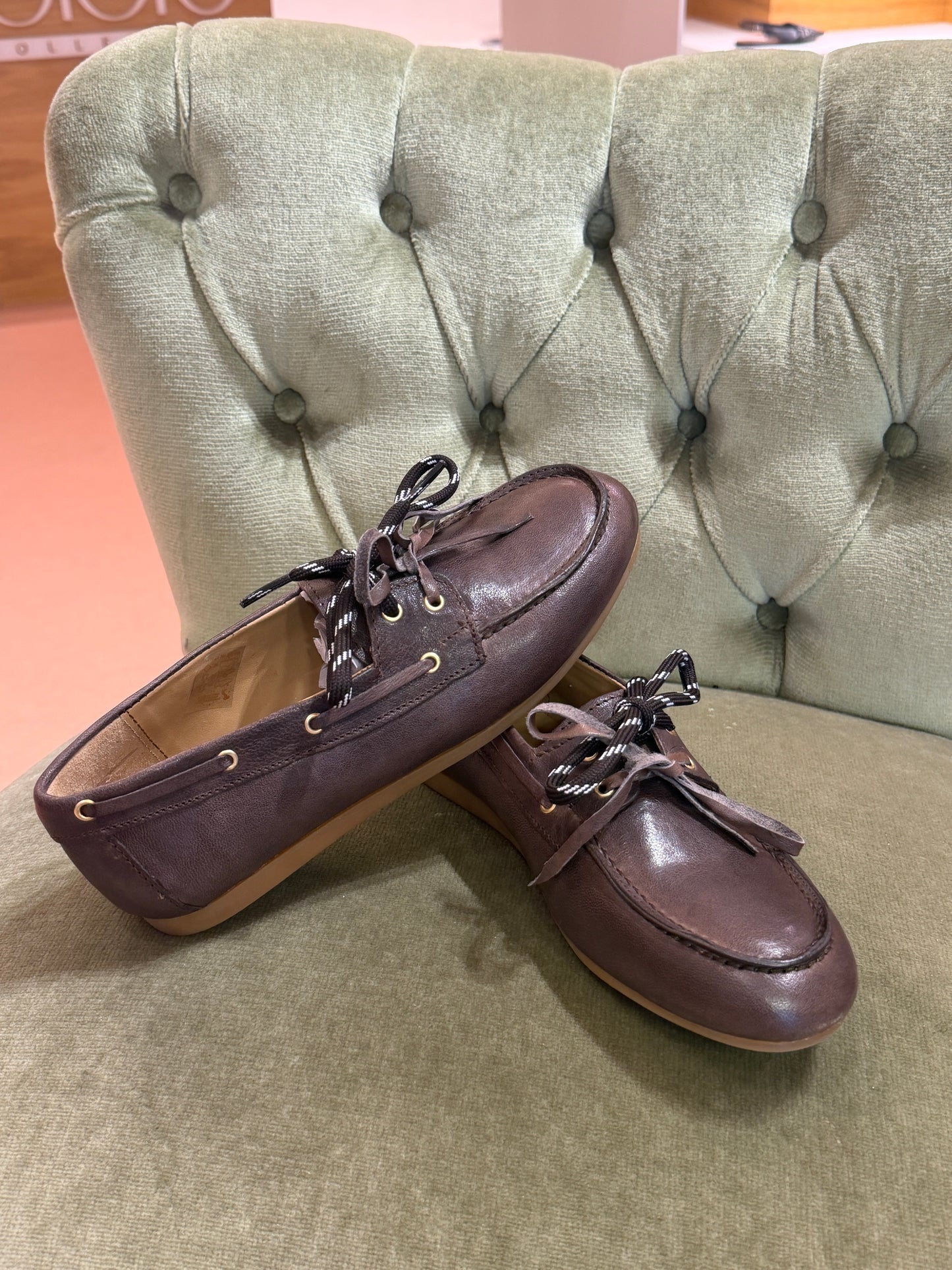 Ovyè Mocassino barca MORO