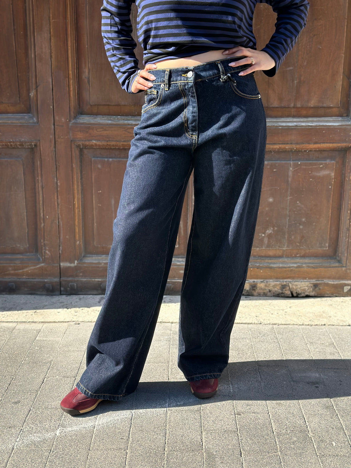 Haveone JEANS BELLA DENIM SCURO