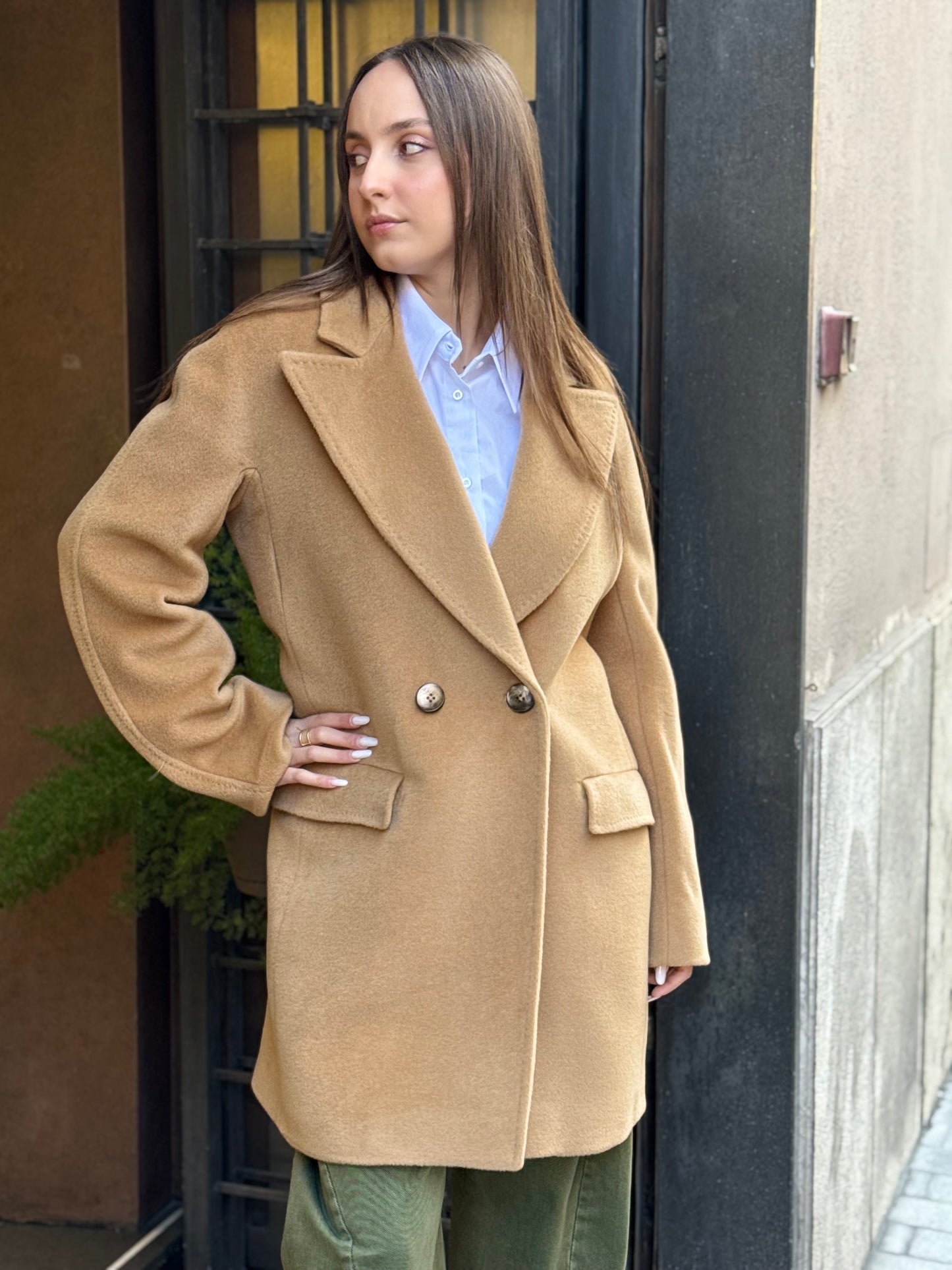 Chiarulli Cappotto SIBILLA beige