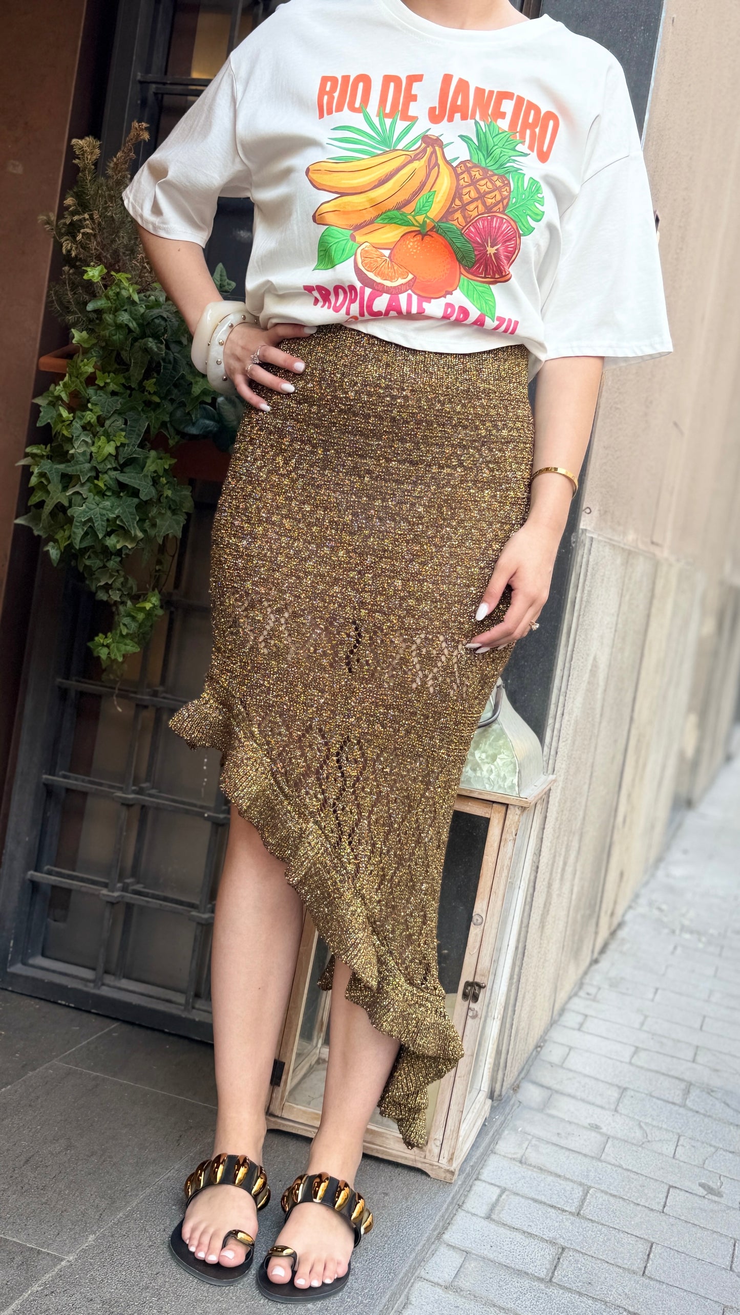 Gonna IBIZA LUREX (Disponibile in più varianti colore)