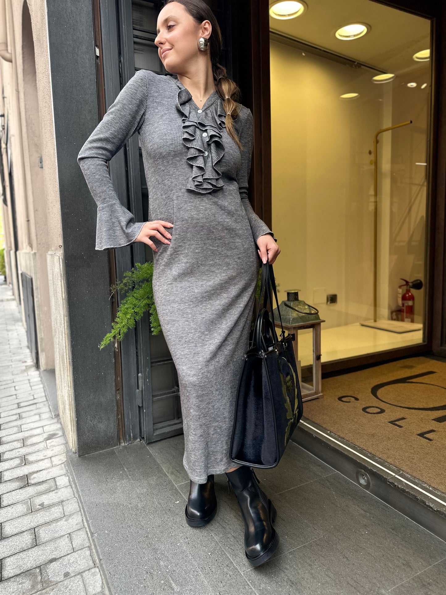 Abito CLARISSA grigio