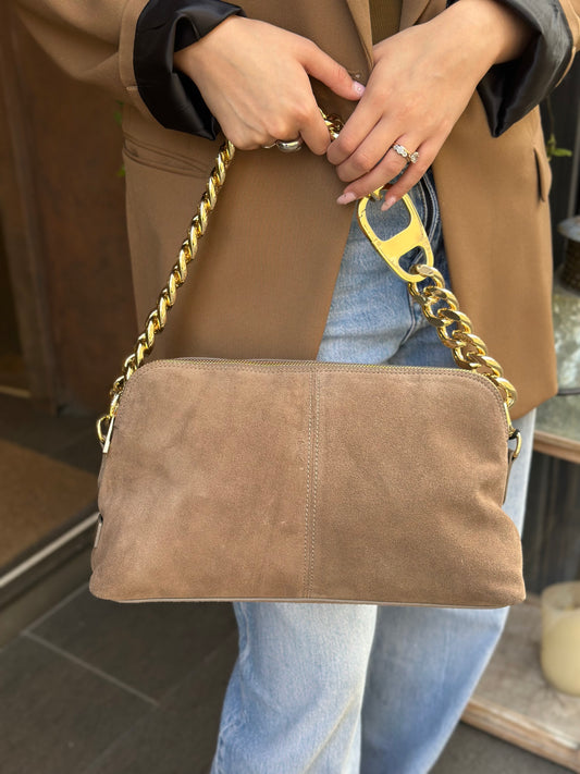 My Best Bag MICHELLE SUEDE TAUPE