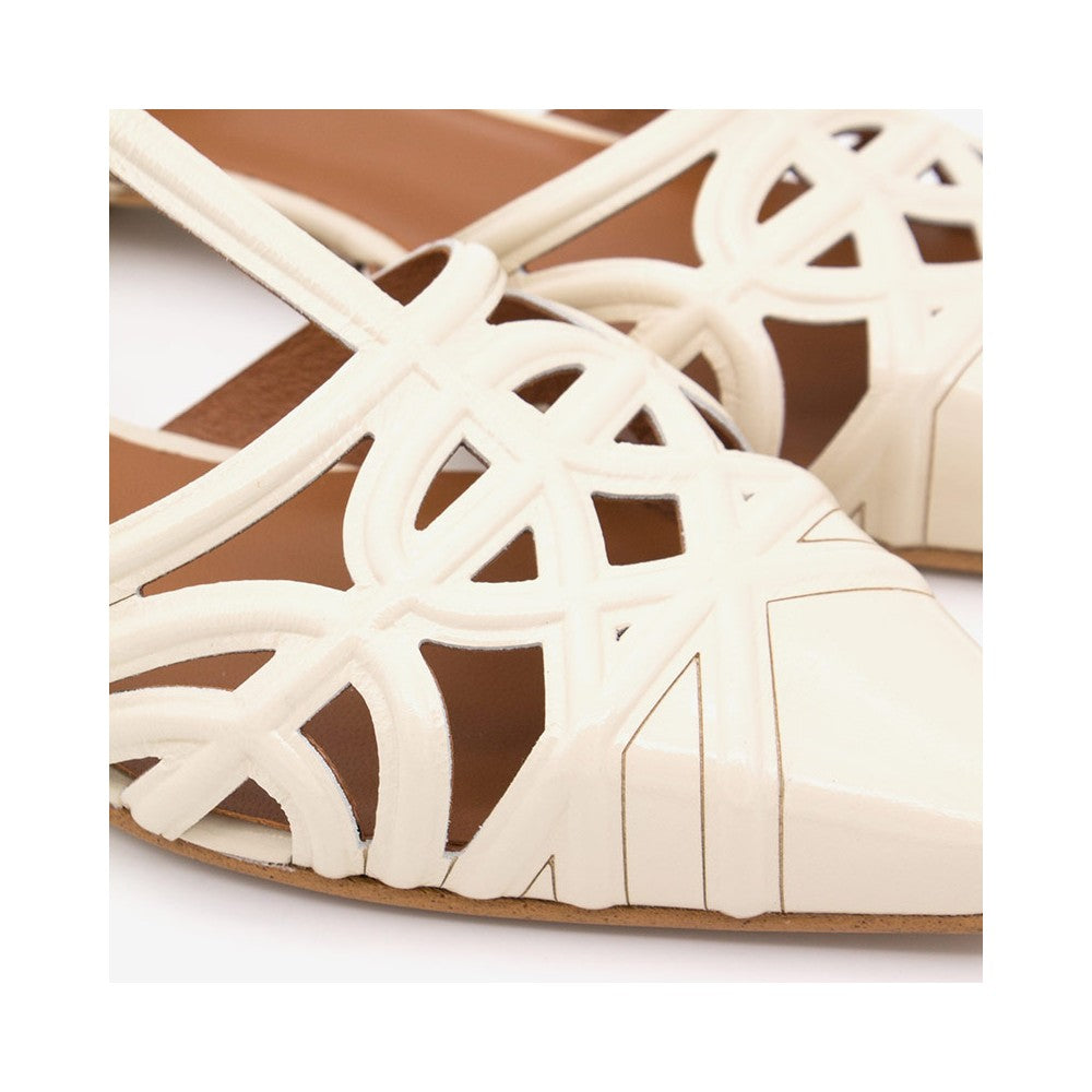 Angel Alarcon NAMIA Ballerina in vernice traforata