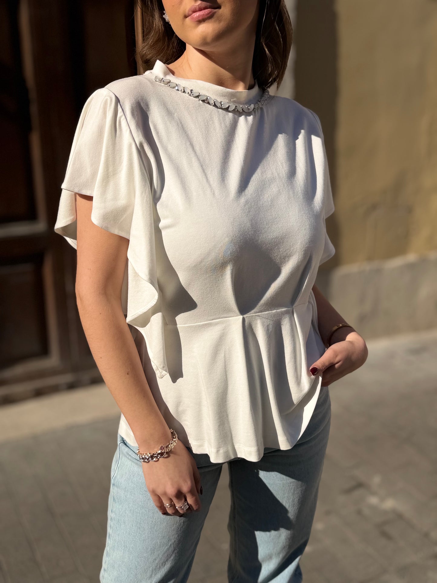 Silence Limited JEWEL T-SHIRT WHITE