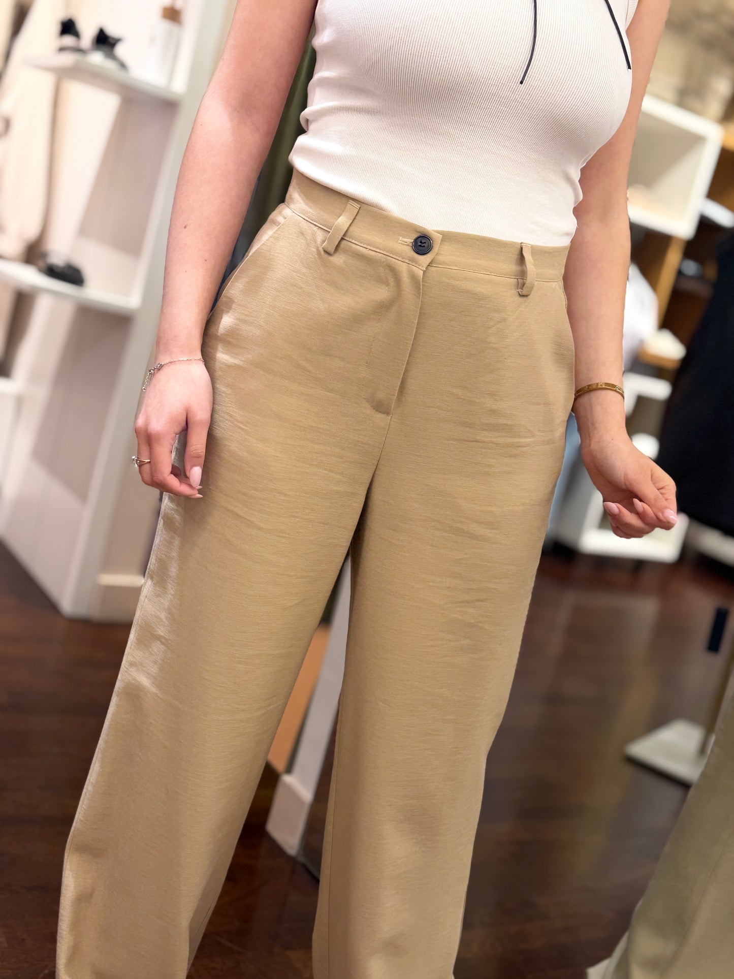 Haveone Pantalone Gamba dritta Safari
