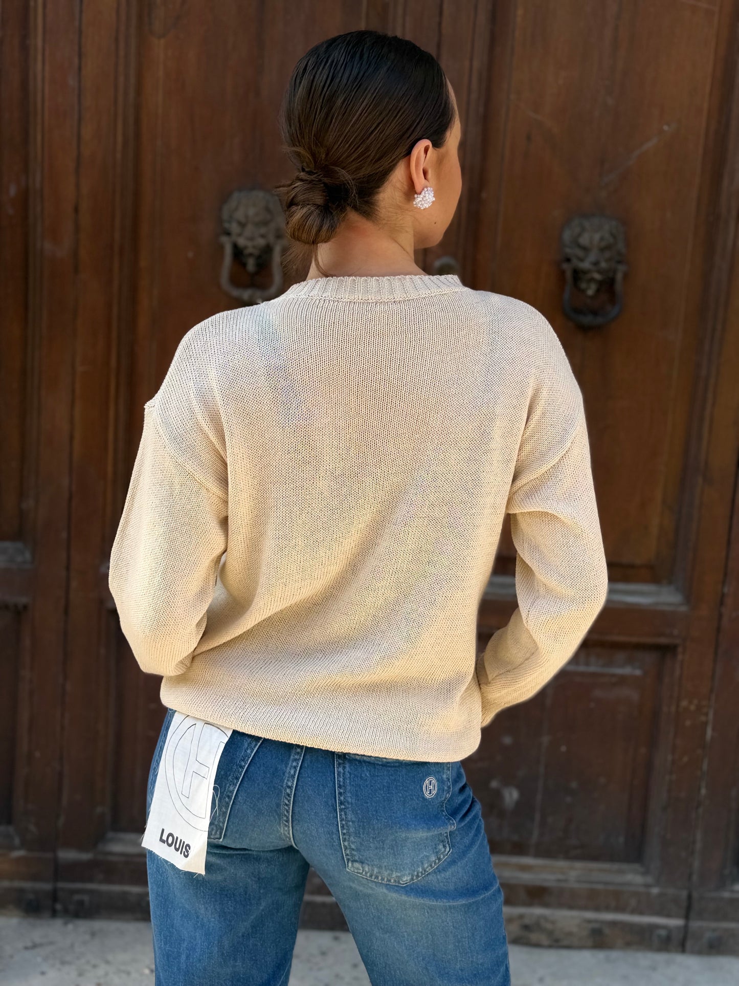 Maglia " Je T'aime Paris" BEIGE