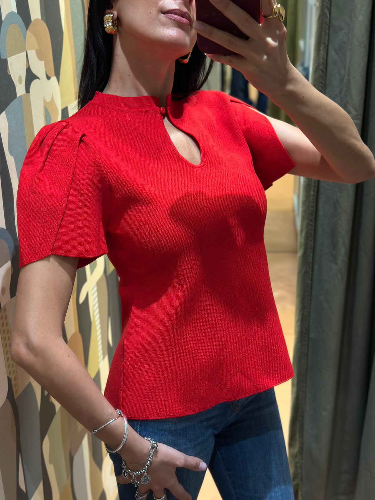 Maglia FRANCY Rossa e Nera