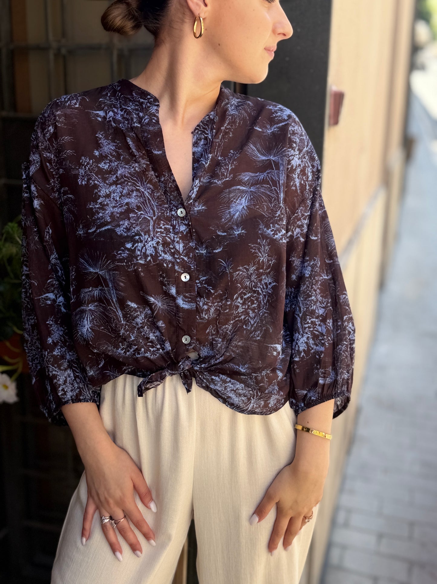 Tensione in Camicia con nodo Moro/celste