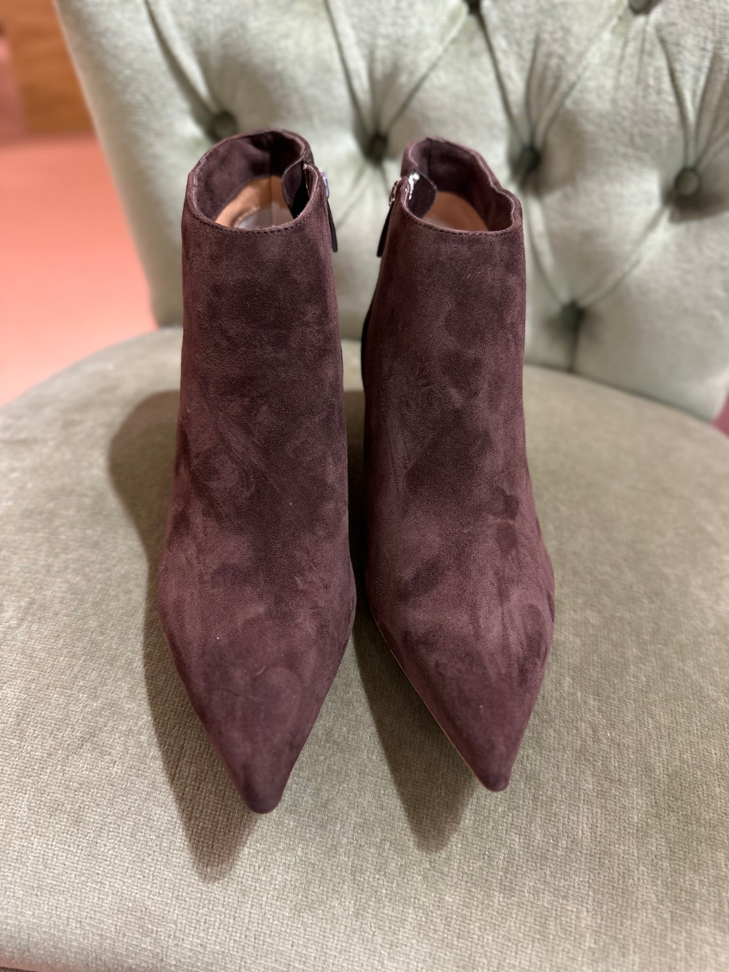 Ovyé Tronchetto in camoscio Moro