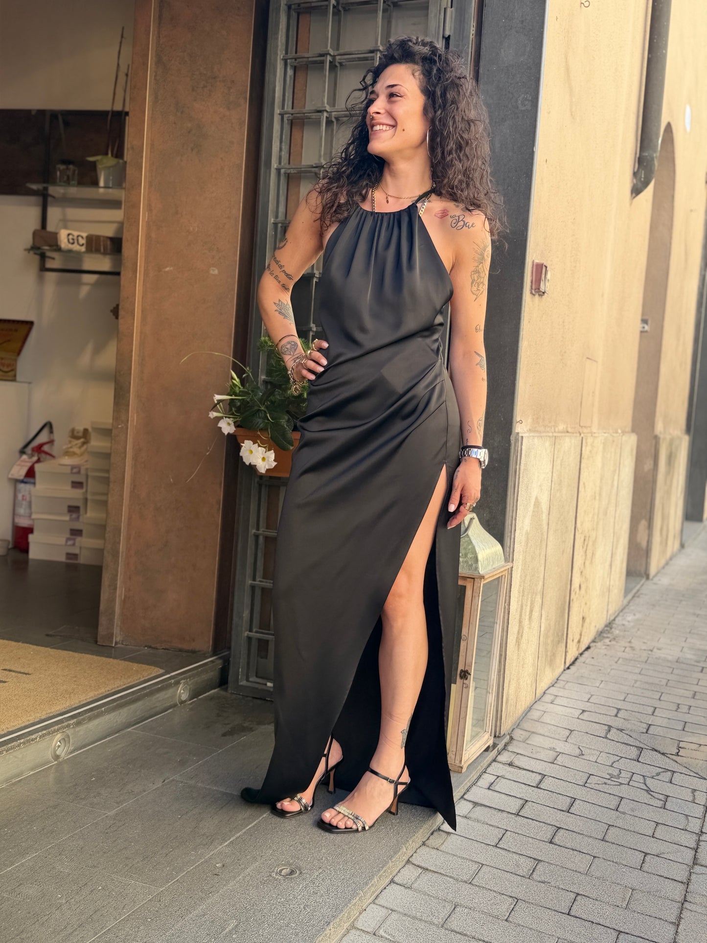Silence Limited Sensual dress Black