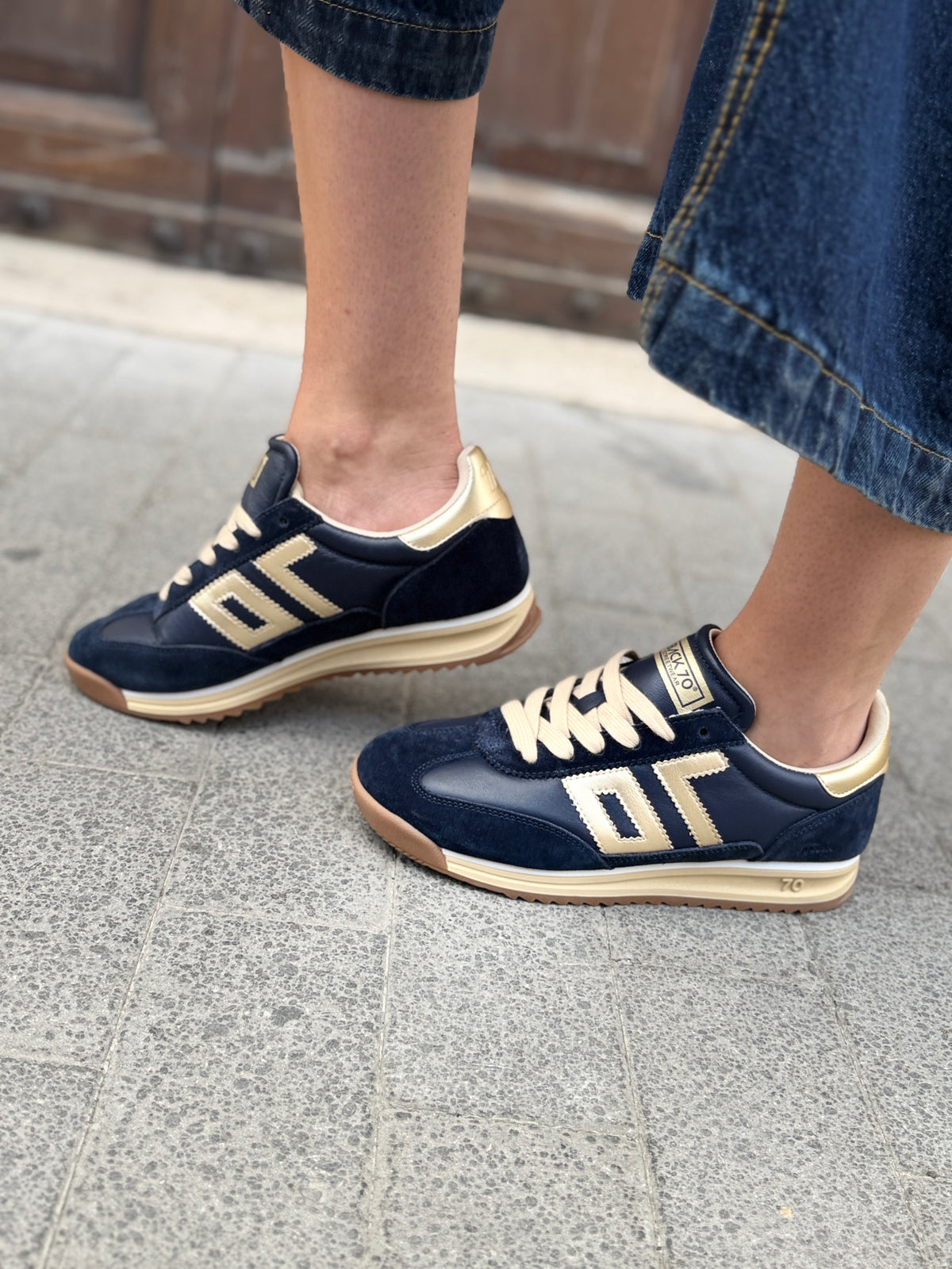 Back70 JOGGER nappa NAVY