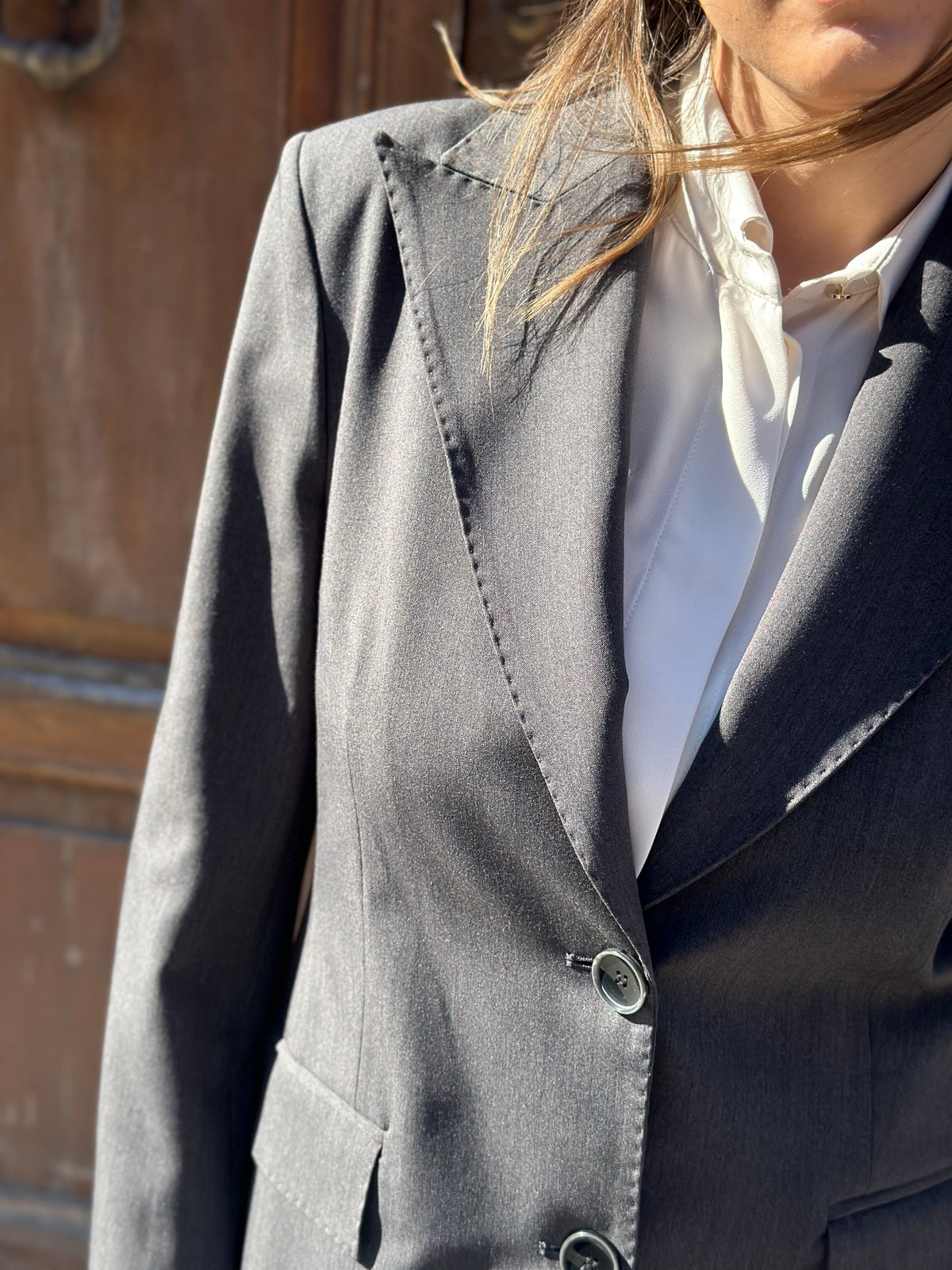 Silence Limited OFFICE BLAZER GREY