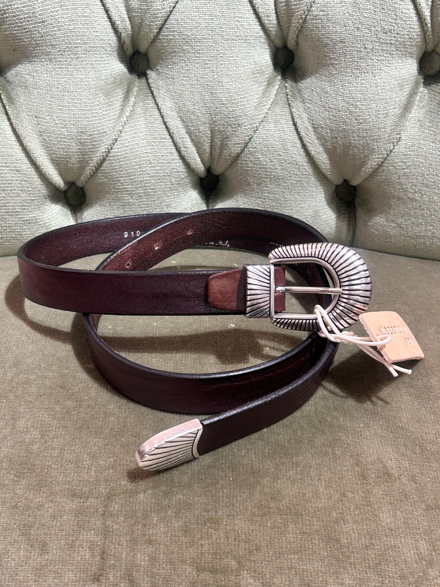 Alberto Luti Cintura WESTERN Moro