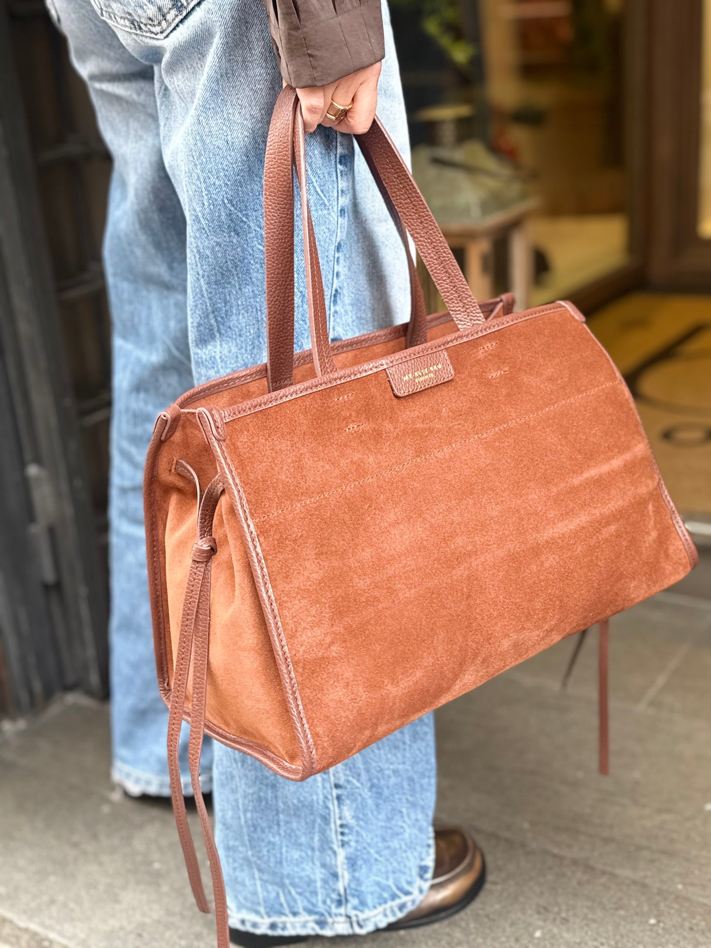 My Best Bag DIVA SUEDE BRUCIATO