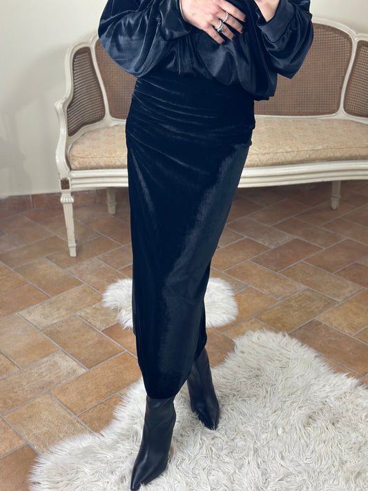 Longuette SVEVA in ciniglia NERA